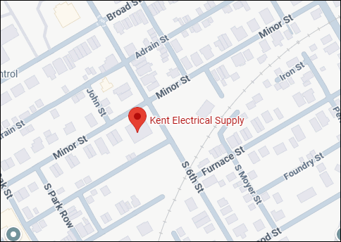 Kent Electrical Supply Map Location